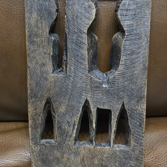 African Antique Handcrafted Wooden Tribal Art